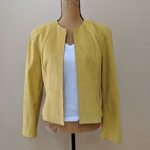 Terry Lewis Gold Leather Jacket